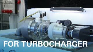 Schenck TBcore  basic solution for perfect highspeed balancing of turbocharger core assemblies [upl. by Afatsuom965]