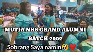 MUTIA NHS GRAND ALUMNI  Batch 2002 [upl. by Ahsercul]