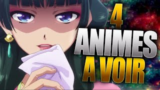 4 ANIMES A VOIR ABSOLUMENT POUR LAUTOMNE 2023 [upl. by Alayne]