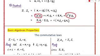 Lec1Complex analysis by chchil  Complex number Argand plane  associative and commutative law of [upl. by Shawnee831]