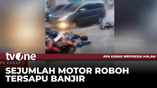 Video Amatir Banjir Luapan Sungai Cipelang Menyapu Kendaraan di Ruas Jalan  AKIM tvOne [upl. by Cannon]