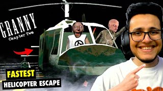 The Greatest Helicopter Escape from Bhootiya Granny ka Ghar  Granny Chapter 2 [upl. by Yerrok]