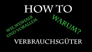 Einsteigerguide World of Tanks Ger  Verbrauchsmaterial [upl. by Starobin987]