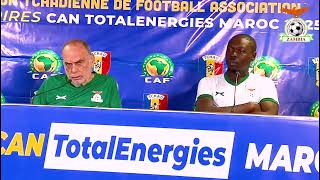 Chad Vs Zambia  AFCON Qualifier  PreMatch Press Conference [upl. by Kloster864]