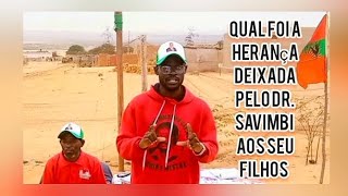 Qual foi a deixada pelo Dr Savimbi aos seus filhos [upl. by Eeryt]