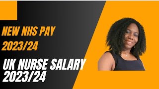 New UK Nurse Salary 20232024 [upl. by Aidaas806]