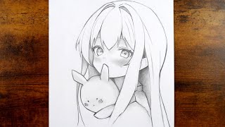 How To Draw Anime  step by step Anime Tutorial Drawing [upl. by Llertnov]