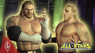 WWE All Stars  Path Of Champions D Generation X Part 3 Ending  Tag Team Championships [upl. by Ynagoham649]