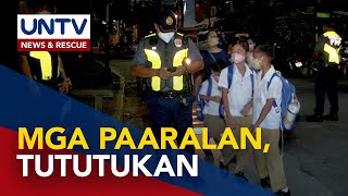 Unang araw ng balikaral naging maayos pero pagbabantay sa school premises tuloy pa rin – PNP [upl. by Leisam]