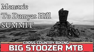 Menstrie To Dumyat Hill Summit Ochil Hills Mountain Biking MTB Scotland STRAVA ROUTE [upl. by Kuhn497]