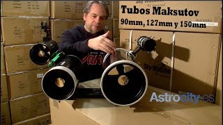 TELESCOPIOS Mak 90 Mak 127 y Maksutov 150mm skywatcher Analizados [upl. by Lowney]