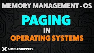 Paging in Operating Systems with Example amp Working  Memory Management [upl. by Leith147]