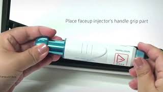 How to Use the Comfortin™️ NeedleFree Injector  Needle Free Injection [upl. by Llertnahs]