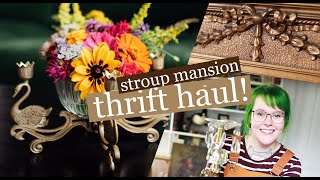 thrift haul  stroup mansion [upl. by Selia448]