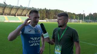 Marcin Budziński po meczu Stal Stalowa Wola  Hutnik Kraków [upl. by Nicolina]