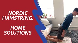 Nordic Hamstring HomeBased Workout [upl. by Issor]