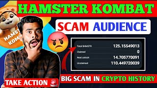 HAMSTER KOMBAT BIGGEST SCAM😡  Hamster Kombat Airdrop  Hamster Kombat Withdrawal [upl. by Erina53]