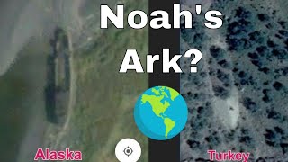 Noahs Ark Located on Google Earth possibly [upl. by Audi]