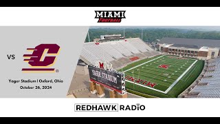 Miami RedHawks Football vs Central Michigan Chippewas Miami Student Radio Feed [upl. by Aylad]