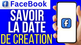 Comment savoir la date de creation de mon compte facebook [upl. by Ellesij842]