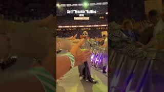 Seth Rollins Entrance at WWE Summerslam in Cleveland Ohio 2024 [upl. by Crandale]