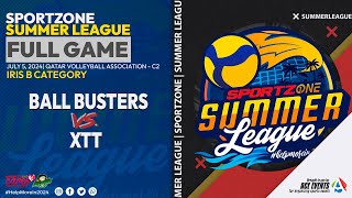 Full Game Ball Busters vs XTT Iris B Category  July 05 2024 [upl. by Kcirtapnaes714]