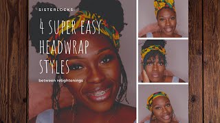 SISTERLOCKS HOW TO WRAP YOUR SISTERLOCKS BETWEEN RETIGHTENINGS [upl. by Blunt572]