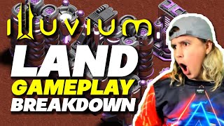 ILLUVIUM LAND BREAKDOWN WITH GAMEPLAY TOP NFT GAMES [upl. by Milano842]