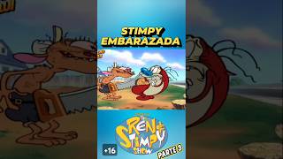 REN Y STIMPY RESUMEN EN MINUTOS  STIMPY SE EMBARAZA PARTE 3 shorts short [upl. by Venice742]