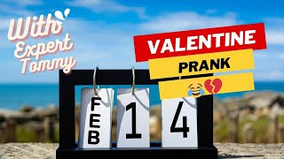 Valentines Day Prank We pranked one of our friends😂💔 [upl. by Remas]