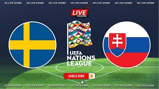 Sweden vs Slovakia 🔴Live Match Today⚽🎬 [upl. by Crysta]