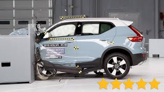 New Volvo Xc40 2022 crash test carprism [upl. by Cailly104]