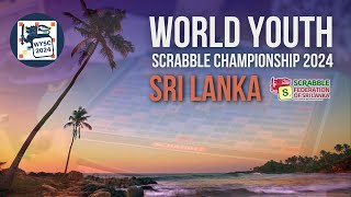 World Youth Scrabble Championship 2024  Sri Lanka [upl. by Gardell]