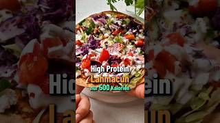 Lahmacun Rezept  nur 500 Kalorien [upl. by Gustie]