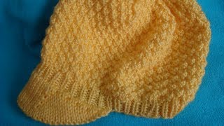 How to Add a Brim to Your Knitted Hat [upl. by Hauser469]