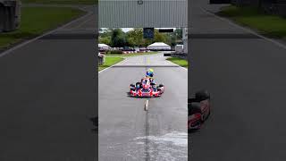 GoKart vs Dominoes Satisfying 🤤 Shorts [upl. by Annor]