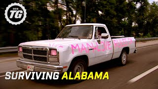 Run out of Alabama  Offensive cars  Top Gear Series 9  BBC [upl. by Elamor950]