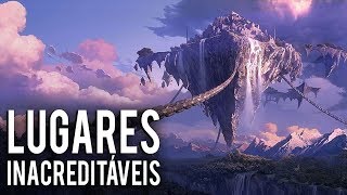 7 LUGARES QUE VOCÊ NÃO VAI ACREDITAR QUE EXISTEM NA TERRA [upl. by Thesda]