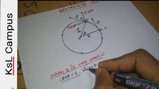 Derivation of Centripetal Acceleration  in Hindi [upl. by Grady202]