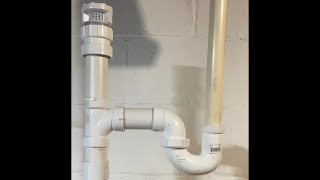 How to vent a p trap with an air admittance valve [upl. by Ikir]