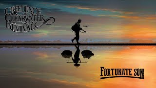 Creedence Clearwater Revival  Fortunate Son Lyrics [upl. by Shulem18]