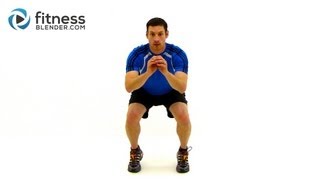 30 Minute Ski Conditioning Workout  Fitness Blender Strength and Cardio Training [upl. by Riba252]