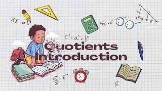 Introduction des Quotients en Maths  définition  Origine  Niveau 3eme [upl. by Charis999]