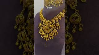 ✨ Gold look Lakshmi devi Neckset✨ navishkas [upl. by Ragen]