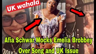 BREAKING AFIA SCHWARZENEGGER MOCKS EMELIA BROBBEY OVER NEW SONG AND UK BRACELET ISSUE🔥 [upl. by Eirena133]