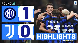 INTERJUVENTUS 10  HIGHLIGHTS  Inter extend their lead at the top with huge win  Serie A 202324 [upl. by Kutzenco853]