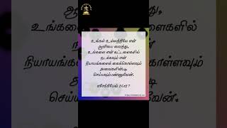 Light of the Day  Episode 1112 ezekiel tamil 3years shorts verseoftheday dailyverse [upl. by Nahtanaj]