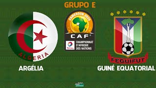 Copa Africana de Nações Argélia x Guiné Equatorial  2ª Rodada  Grupo E PES21 [upl. by Abagael]