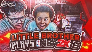 9 YEAR OLD BROTHER ATTEMPTS 60 OVERALL CHALLENGE CLAMPAVELLI x 2WAVY MTN DEW WINNERS HELP NBA 2K18 [upl. by Bayly]