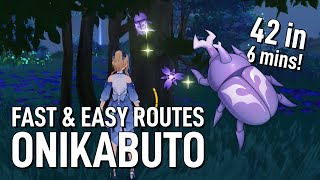 Fast and Easy Onikabuto Route 42 in 6 minutes Genshin Impact 23 [upl. by Ralfston]